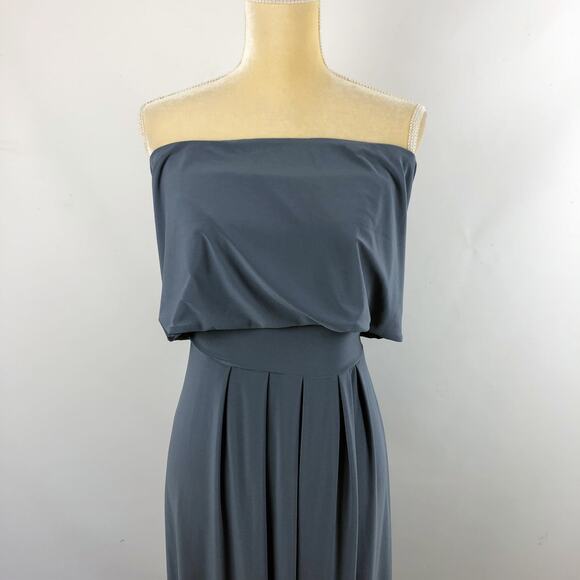 Loop Dress Carlos Saavedra LJ-Loop-Long Maxi Dress XL Blue Grey Silverstone - Picture 5 of 16